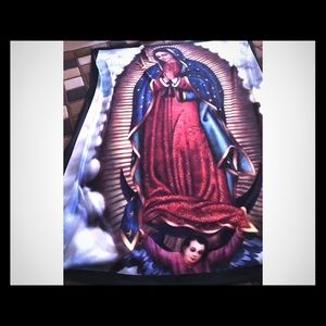 Virgin Mary blanket